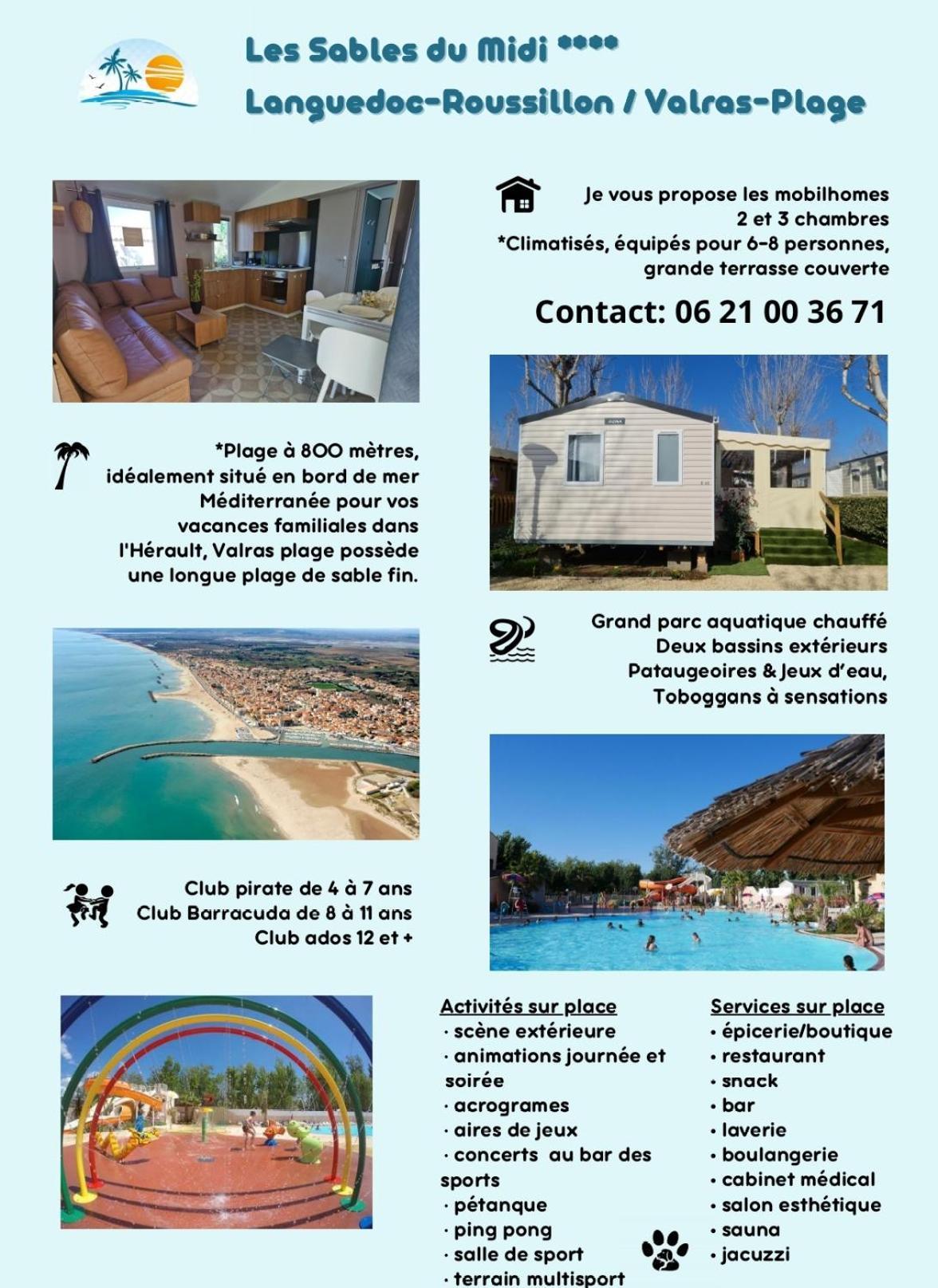 Les Sables Du Midi Valras-Plage Exterior foto