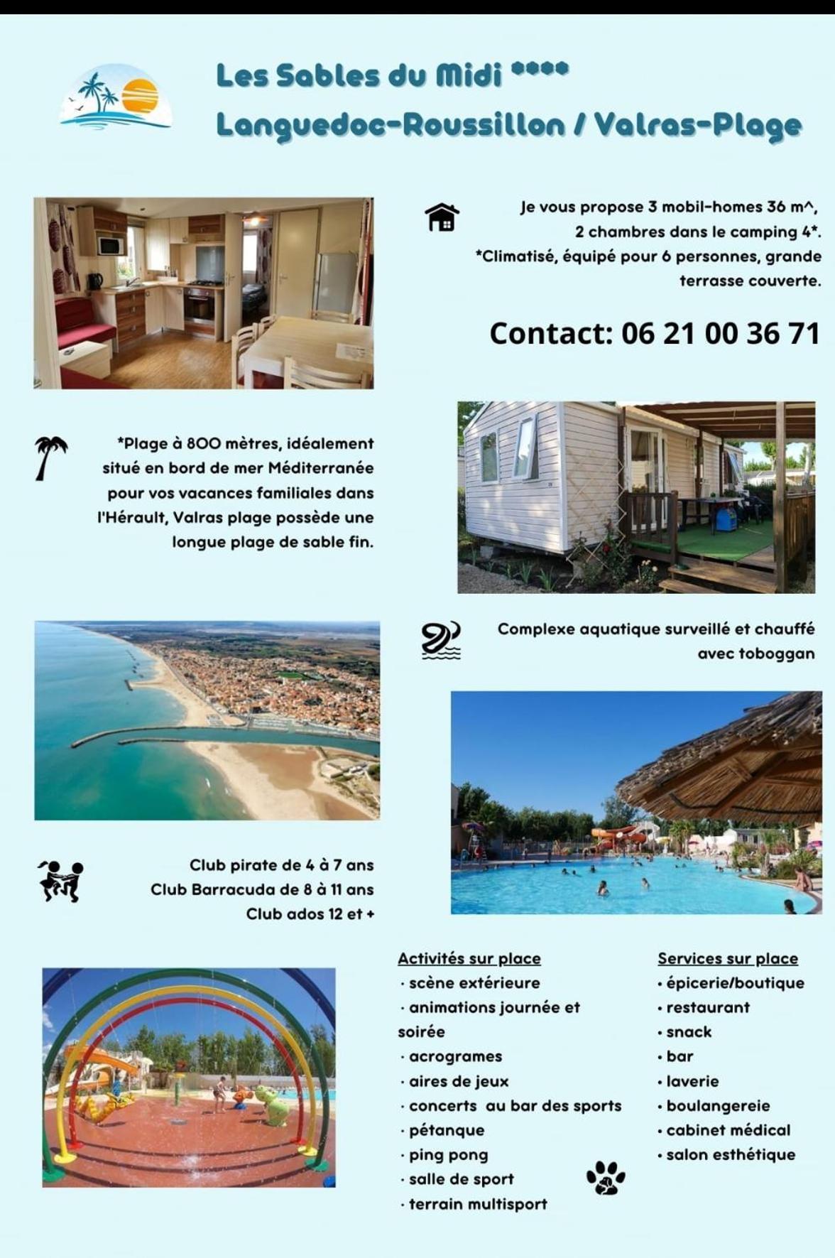 Les Sables Du Midi Valras-Plage Exterior foto